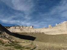 Scotts Bluff National Monument Saddle Rock Trail Looking Back